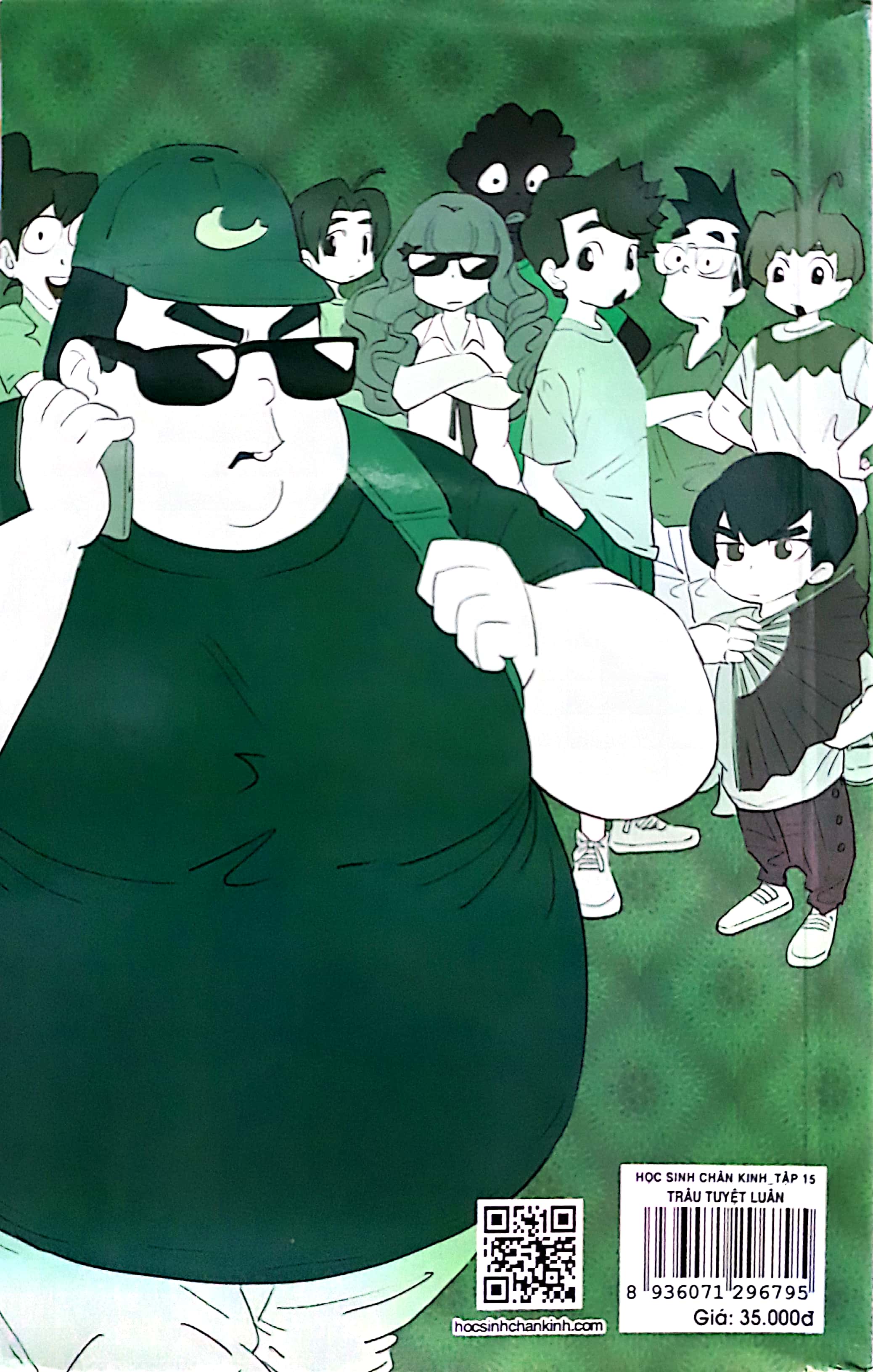 bộ học sinh chân kinh - tập 15 - trâu tuyệt luân