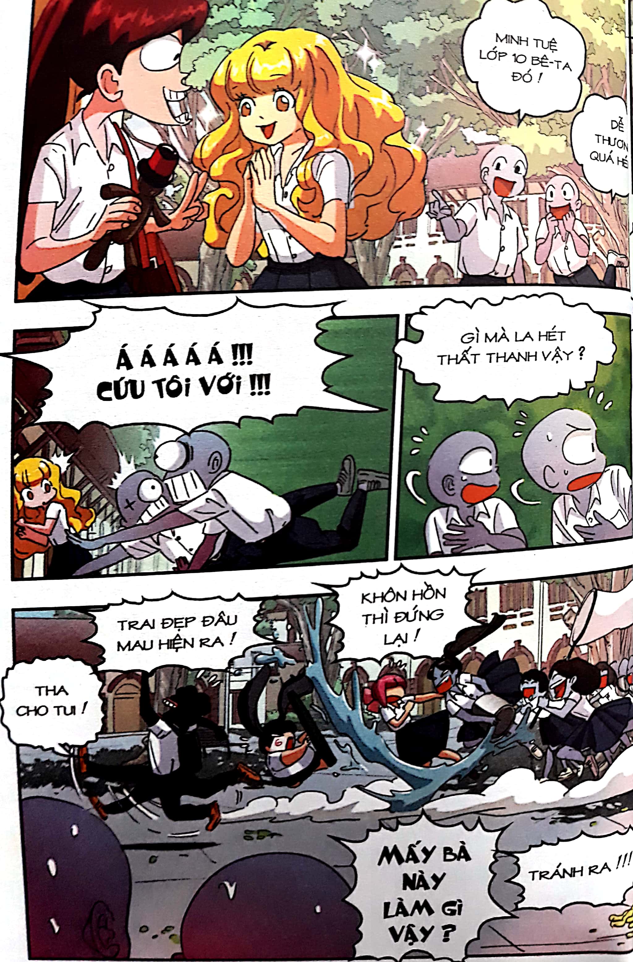 bộ học sinh chân kinh - tập 15 - trâu tuyệt luân