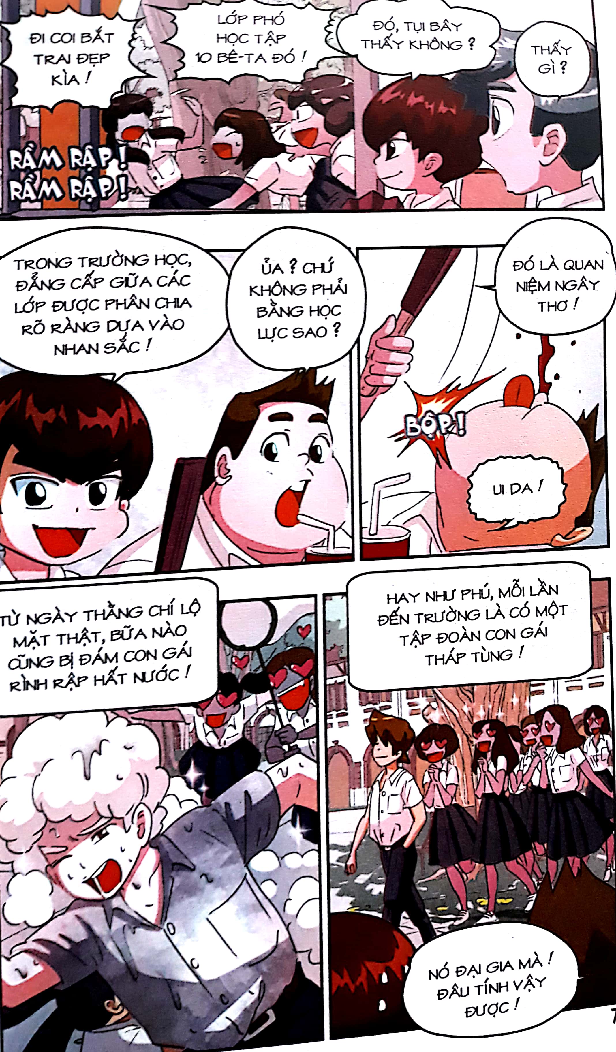 bộ học sinh chân kinh - tập 15 - trâu tuyệt luân