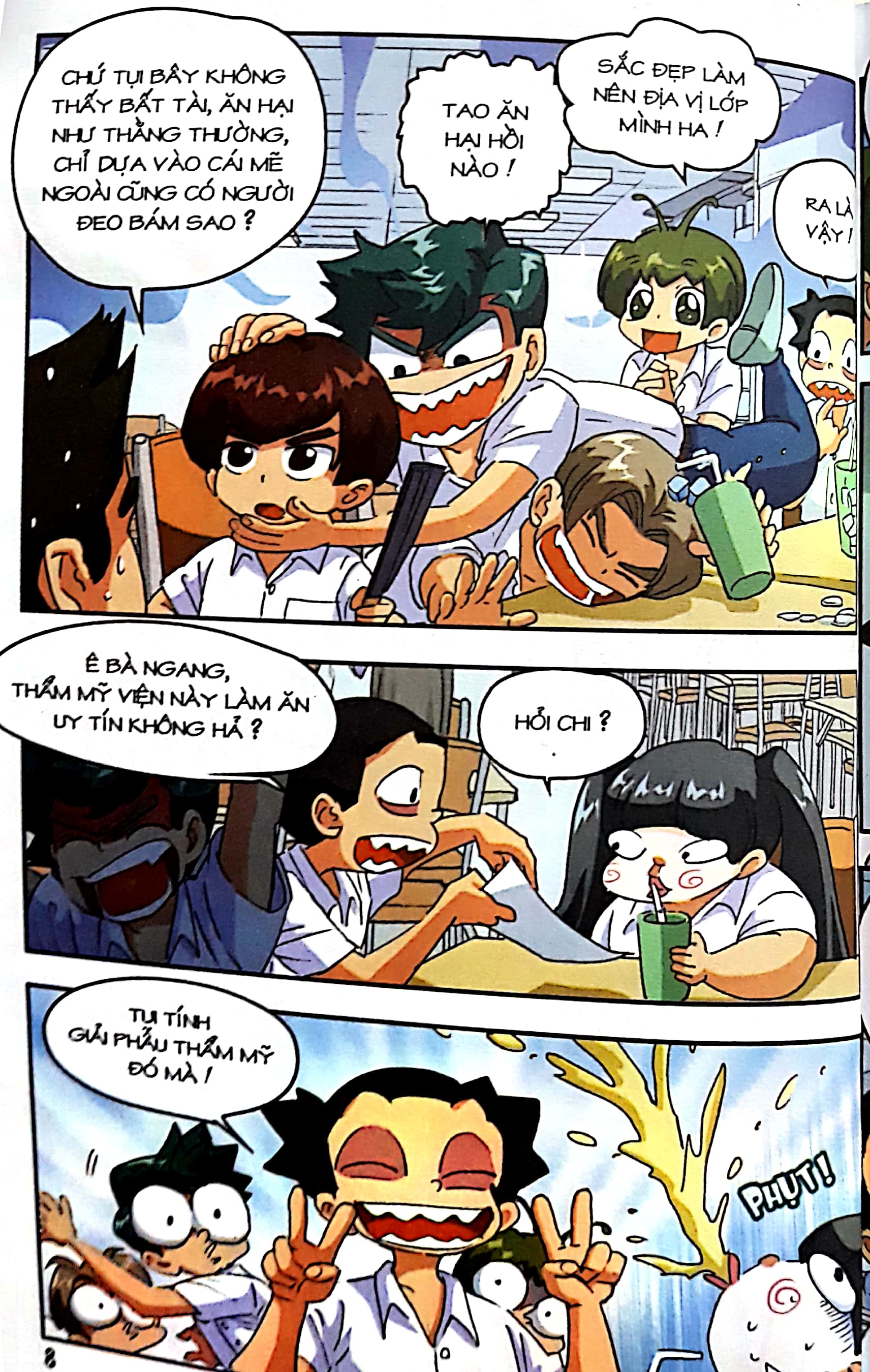 bộ học sinh chân kinh - tập 15 - trâu tuyệt luân