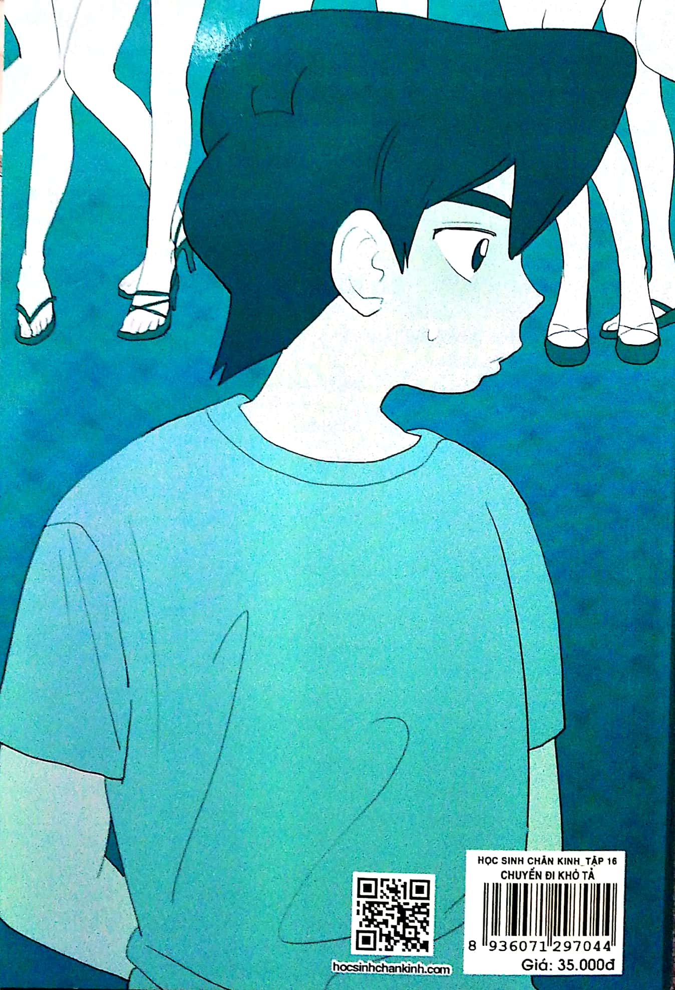 bộ học sinh chân kinh (tập 16): chuyến đi khó tả