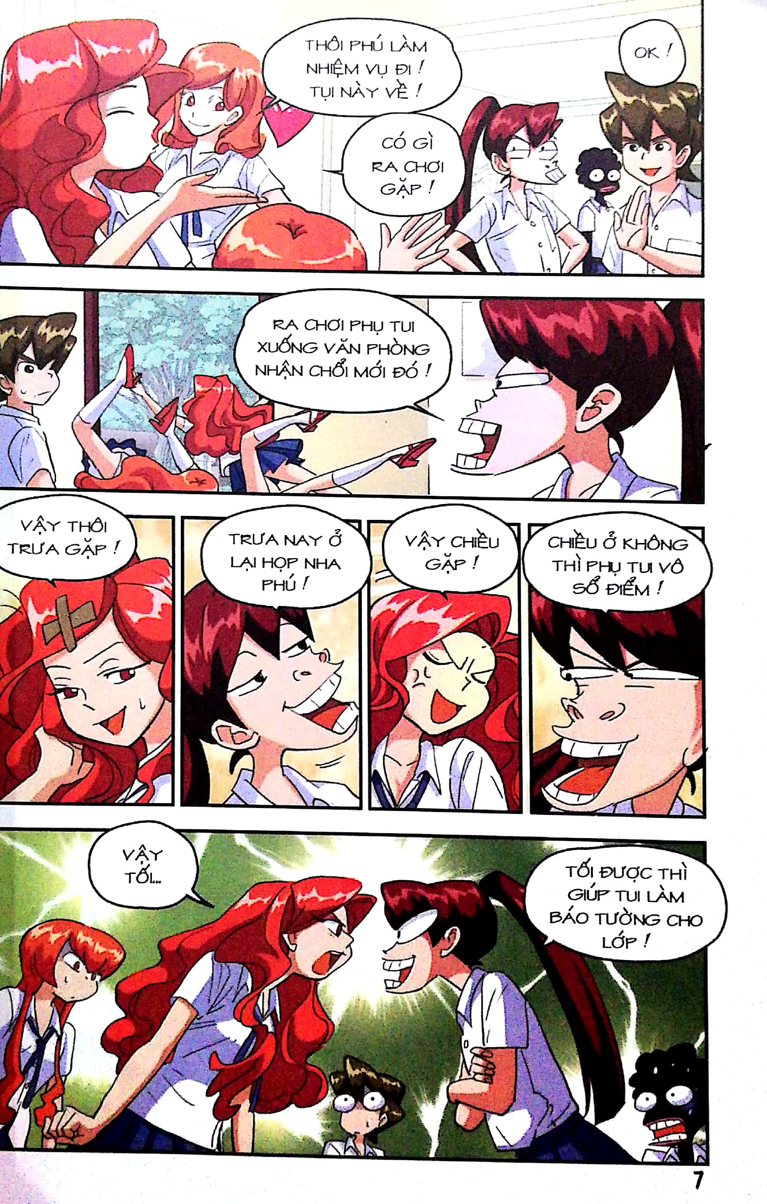 bộ học sinh chân kinh (tập 16): chuyến đi khó tả