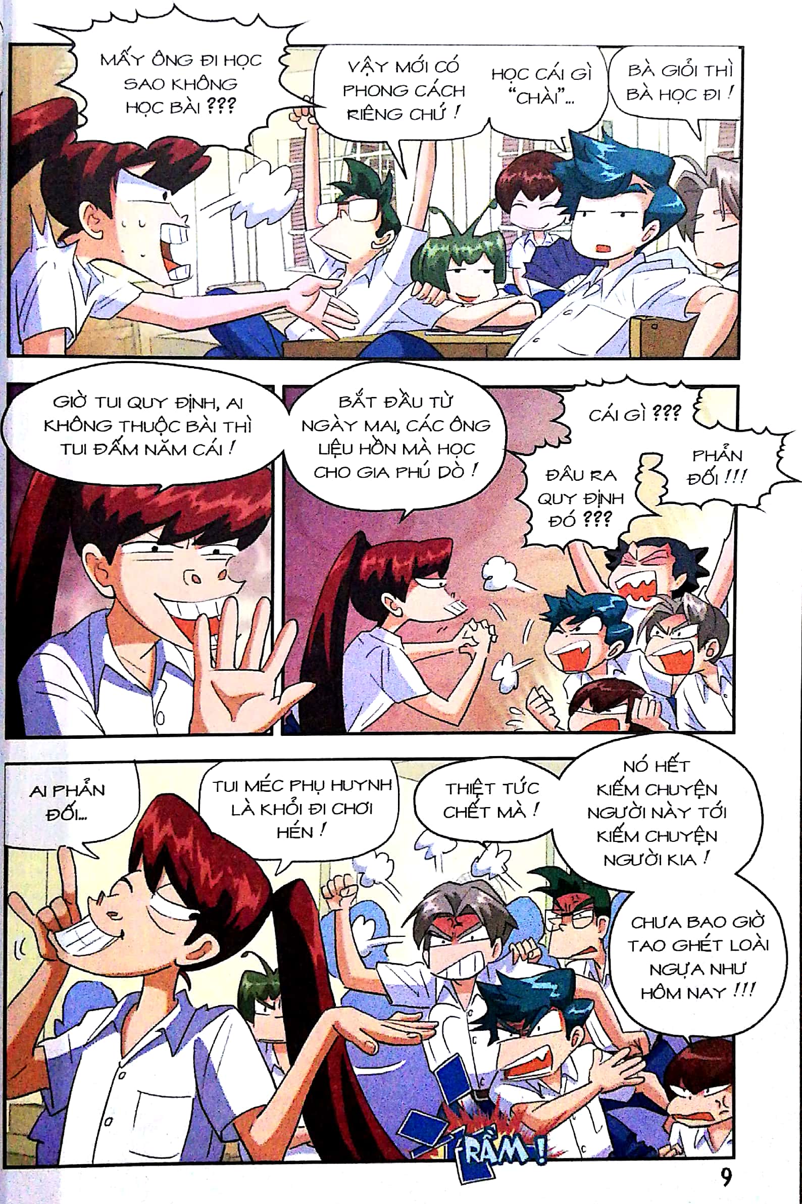 bộ học sinh chân kinh (tập 16): chuyến đi khó tả