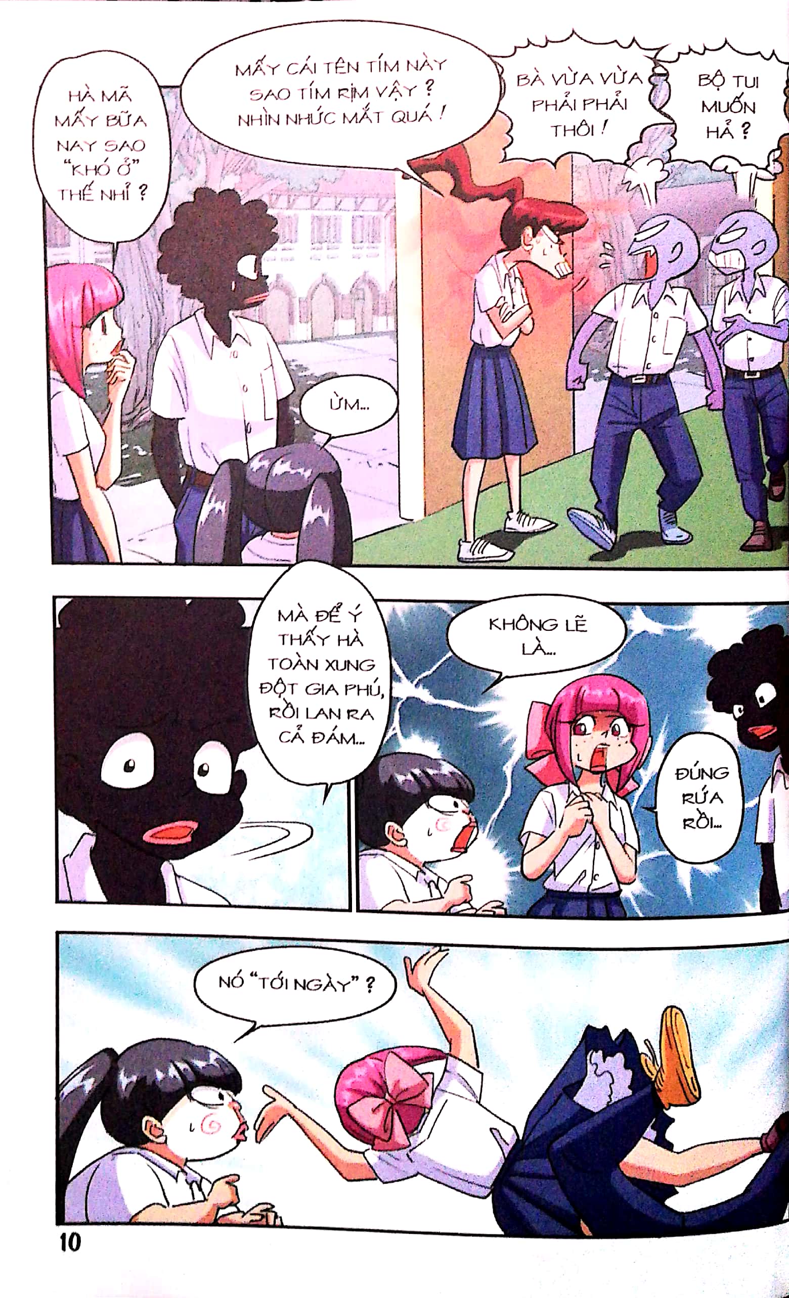 bộ học sinh chân kinh (tập 16): chuyến đi khó tả