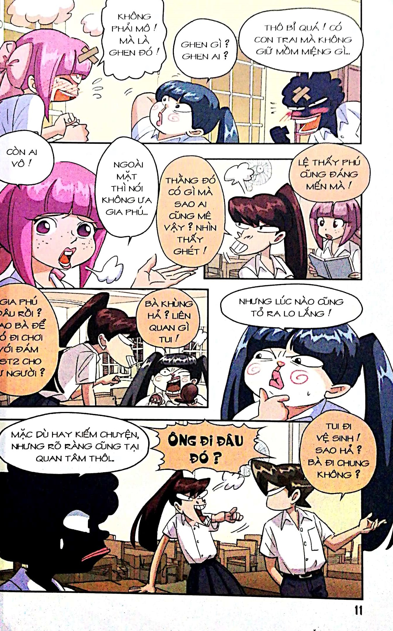 bộ học sinh chân kinh (tập 16): chuyến đi khó tả