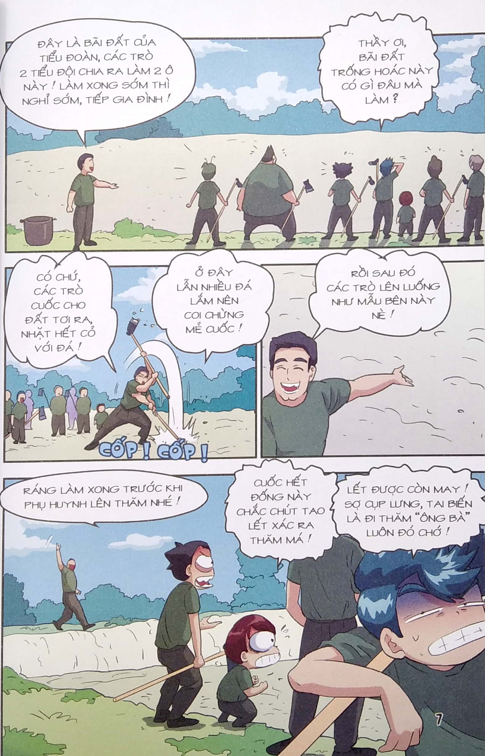 bộ học sinh chân kinh - tập 22: trung đội bê ta (phần 2)