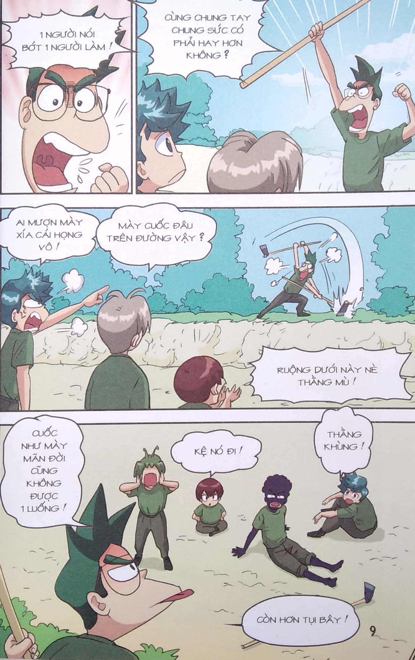 bộ học sinh chân kinh - tập 22: trung đội bê ta (phần 2)