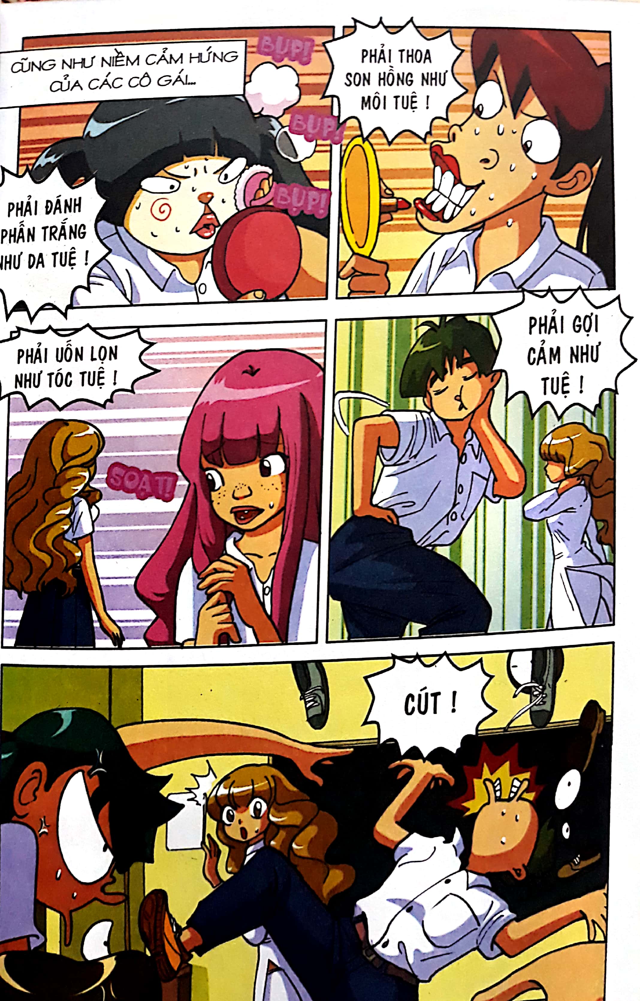 bộ học sinh chân kinh - tập 3: gót hồng lên ngôi