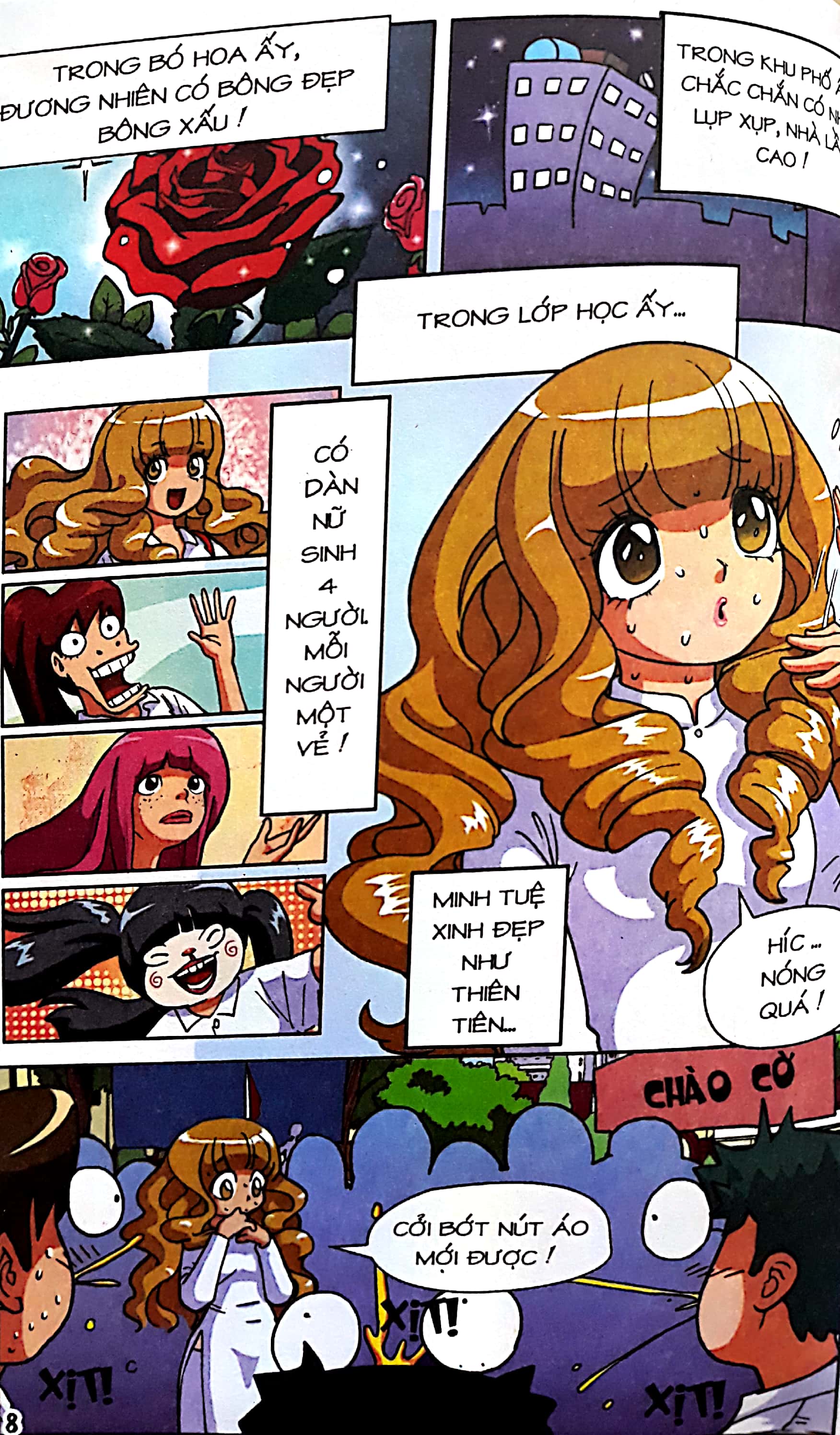 bộ học sinh chân kinh - tập 3: gót hồng lên ngôi