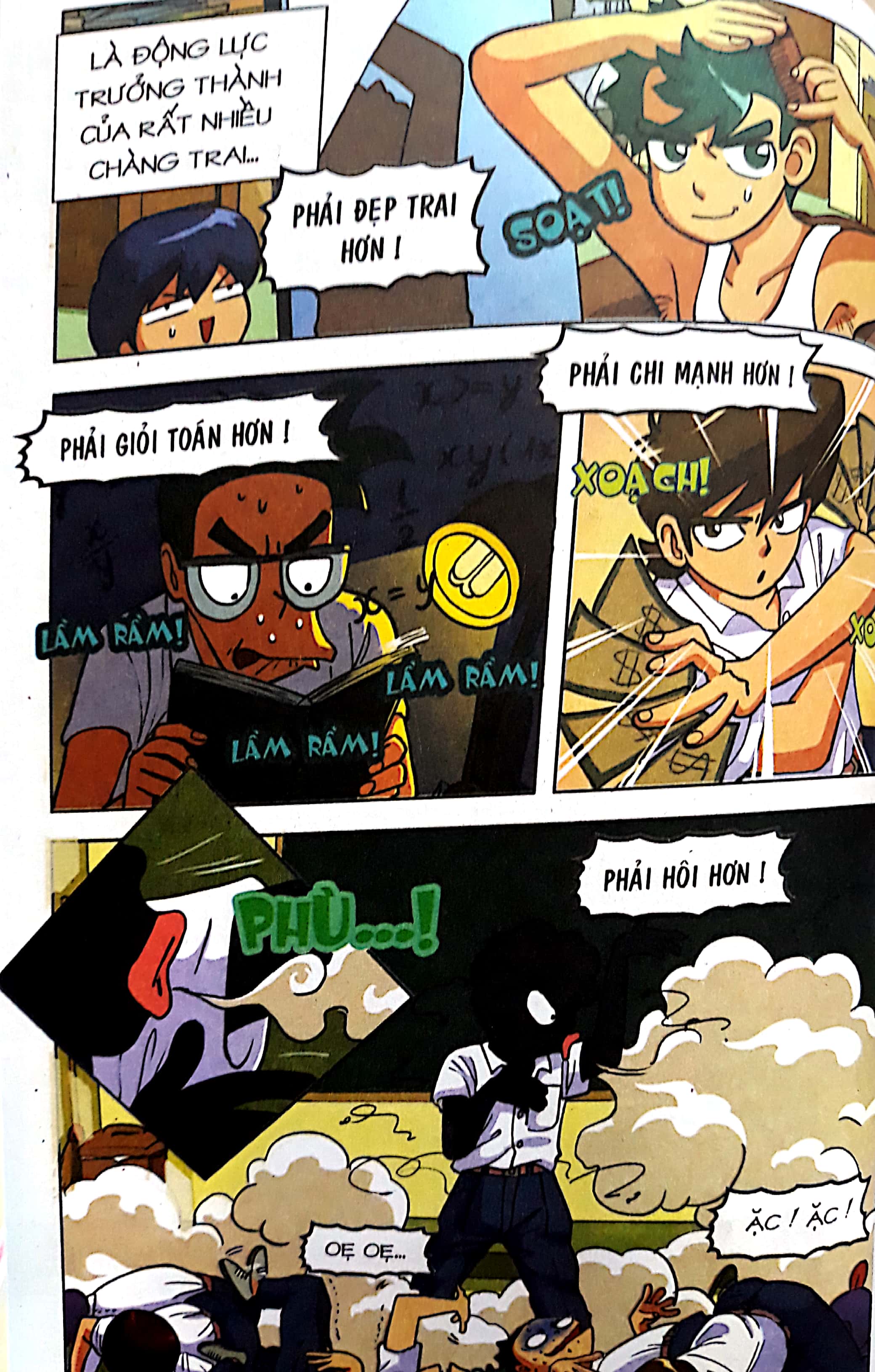 bộ học sinh chân kinh - tập 3: gót hồng lên ngôi