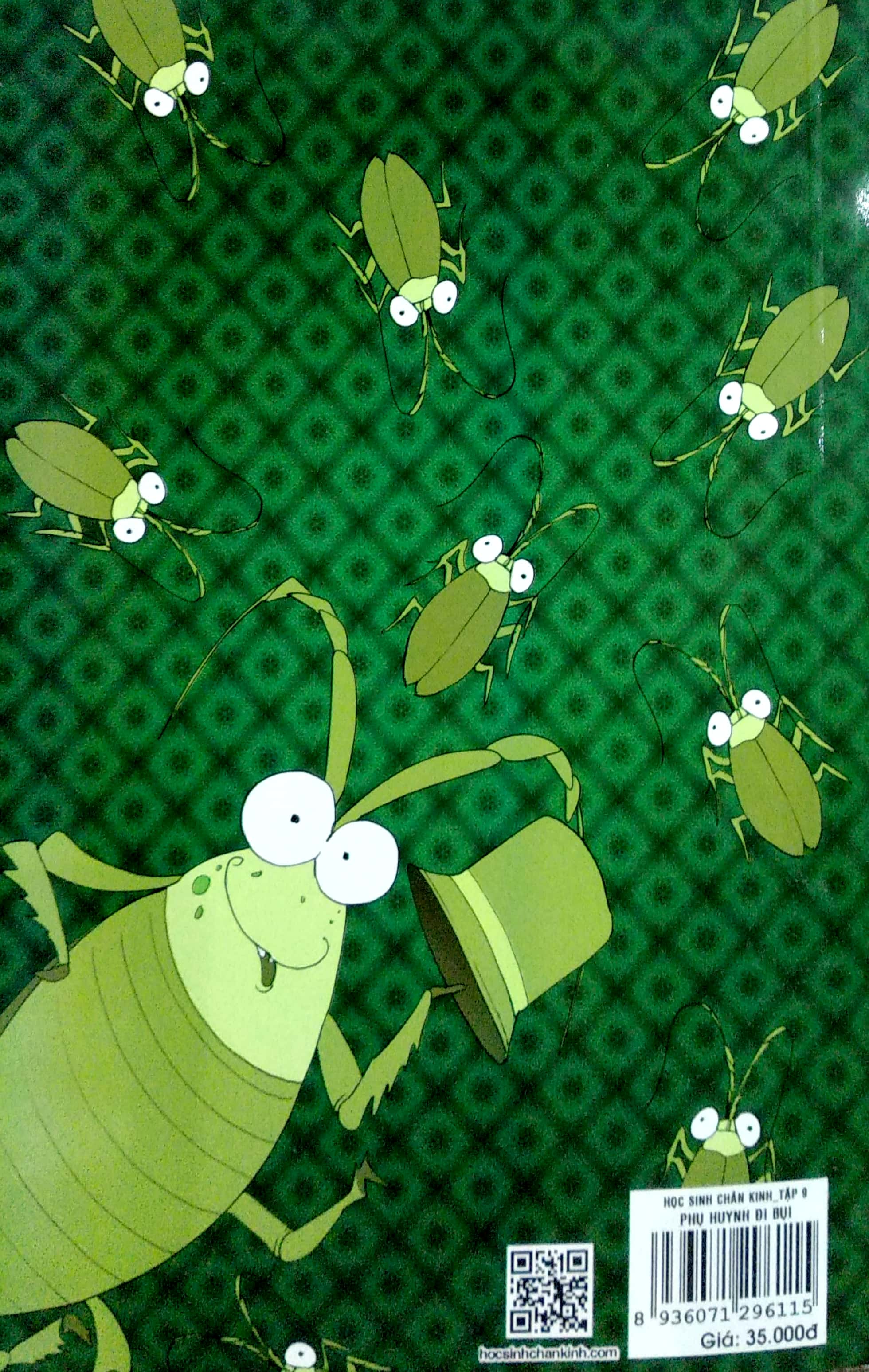 bộ học sinh chân kinh - tập 9: phụ huynh đi bụi