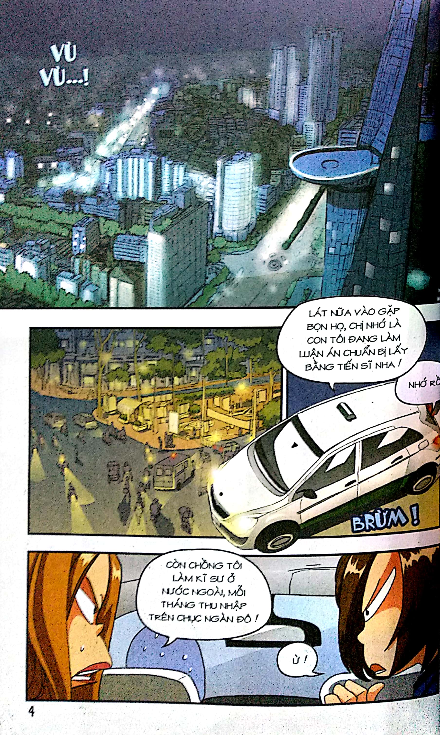 bộ học sinh chân kinh - tập 9: phụ huynh đi bụi