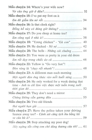 bộ học tiếng anh qua 70 mẩu chuyện cười song ngữ anh - việt: trình độ vỡ lòng