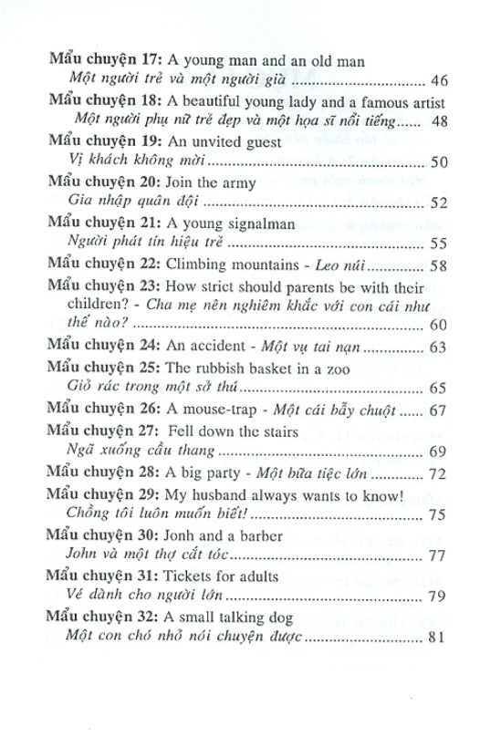 bộ học tiếng anh qua 84 mẩu chuyện cười song ngữ anh - việt (trình độ trung cấp)