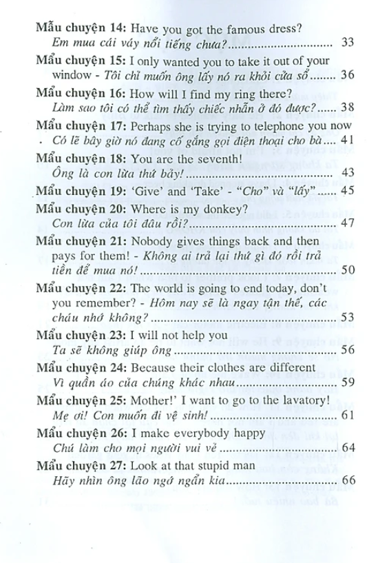 bộ học tiếng anh qua 86 mẩu chuyện cười song ngữ anh - việt (trình độ sơ cấp)