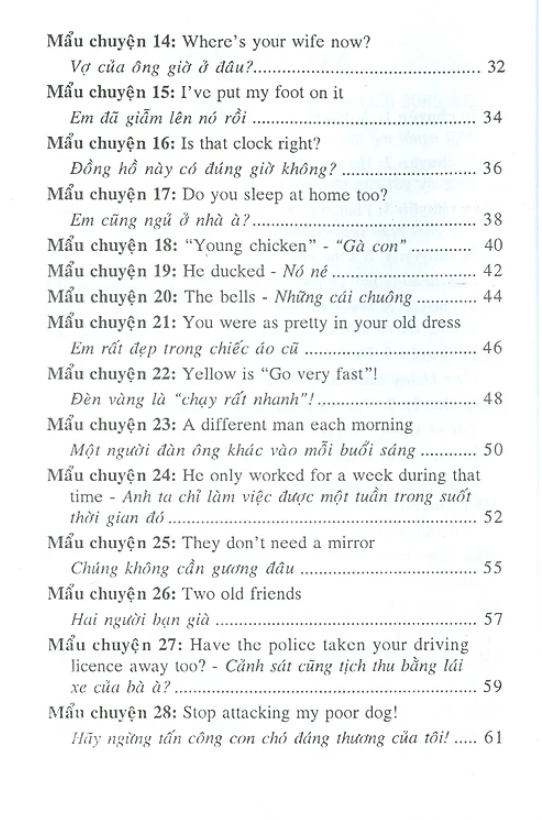 bộ học tiếng anh qua 90 mẩu chuyện cười song ngữ anh - việt (trình độ nâng cao)
