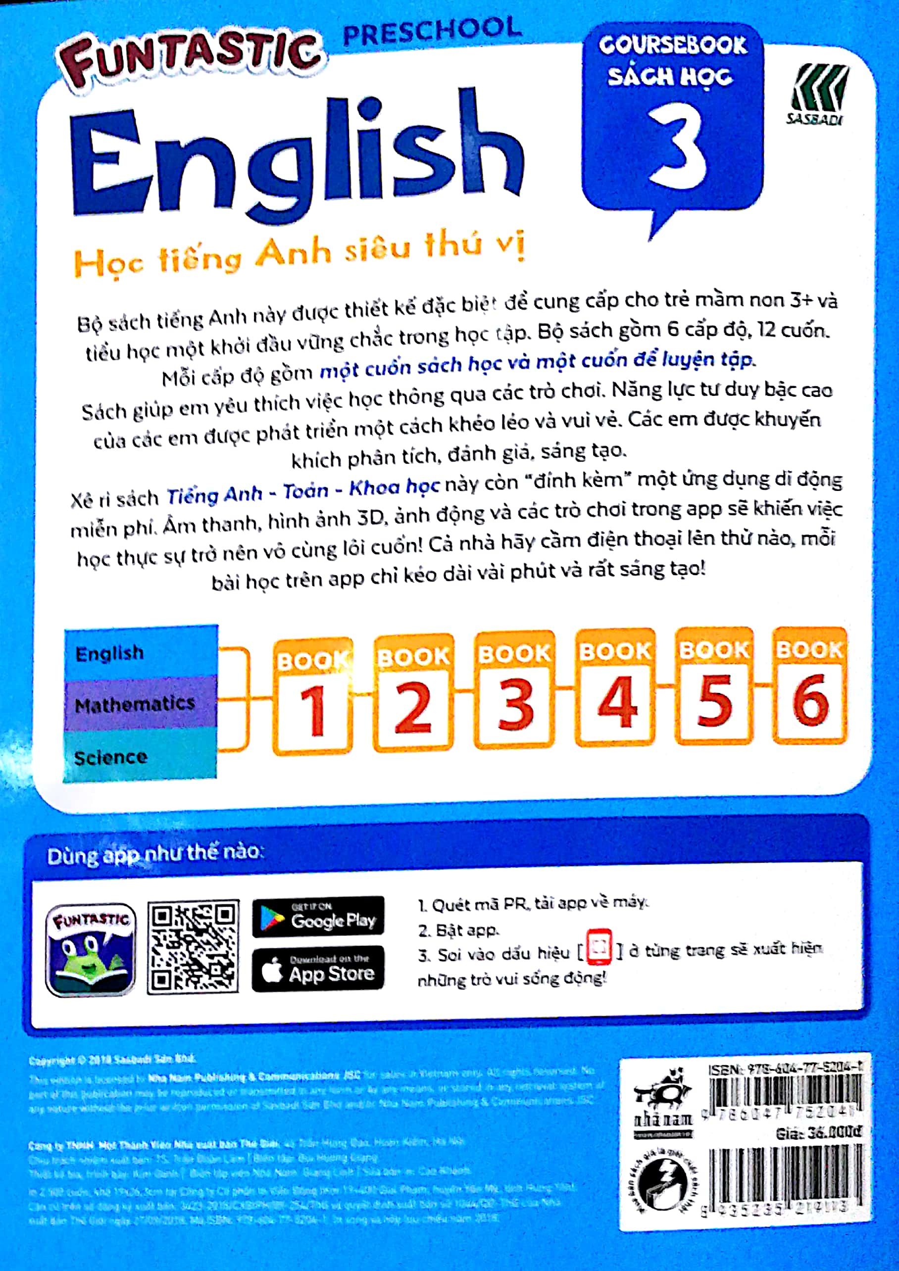 bộ học tiếng anh siêu thú vị - sách học 3