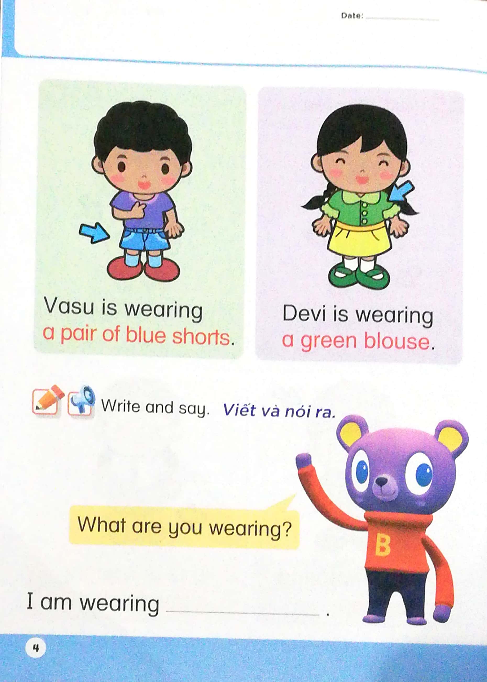 bộ học tiếng anh siêu thú vị - sách học 4