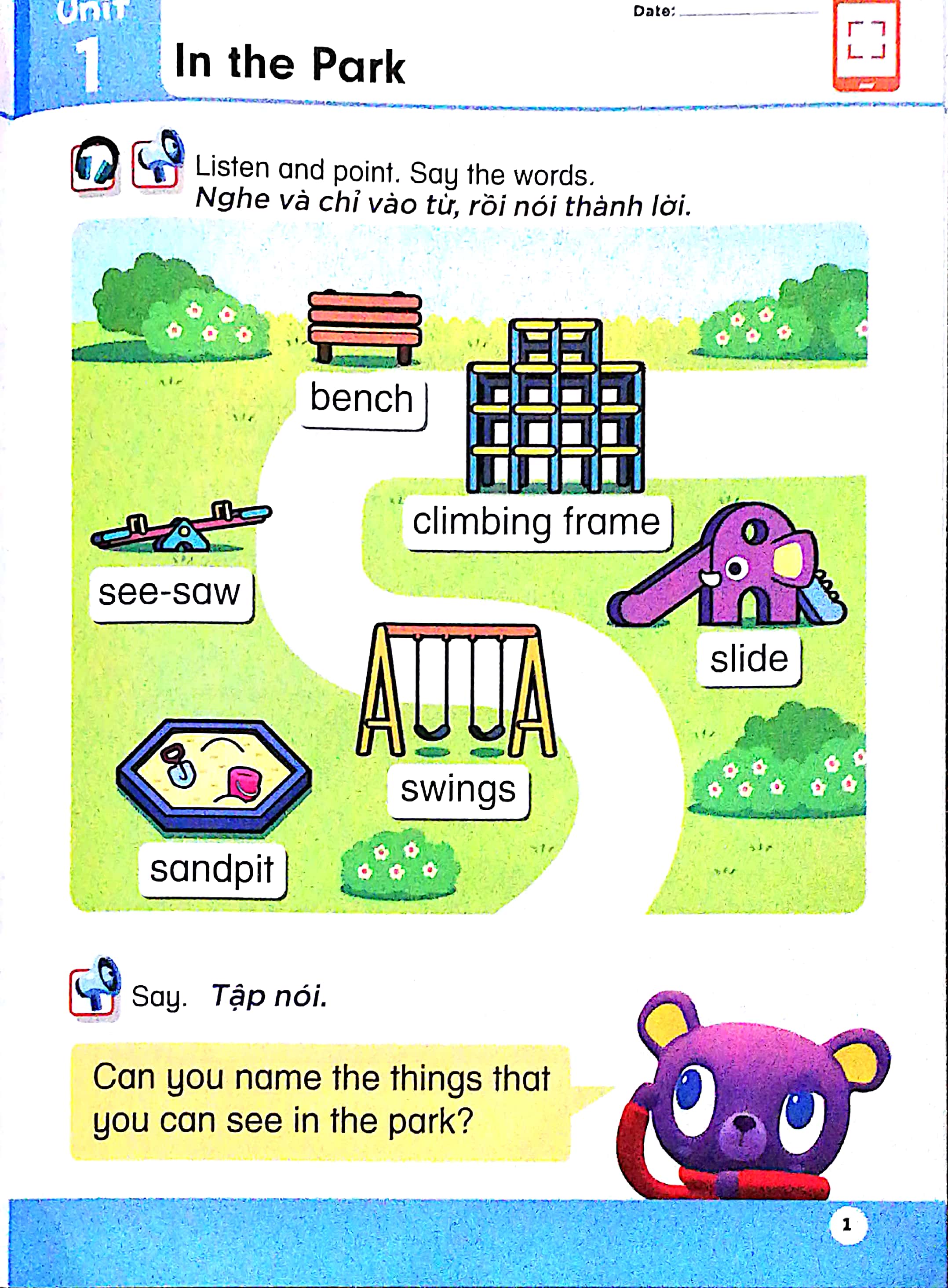 bộ học tiếng anh siêu thú vị - sách học 5