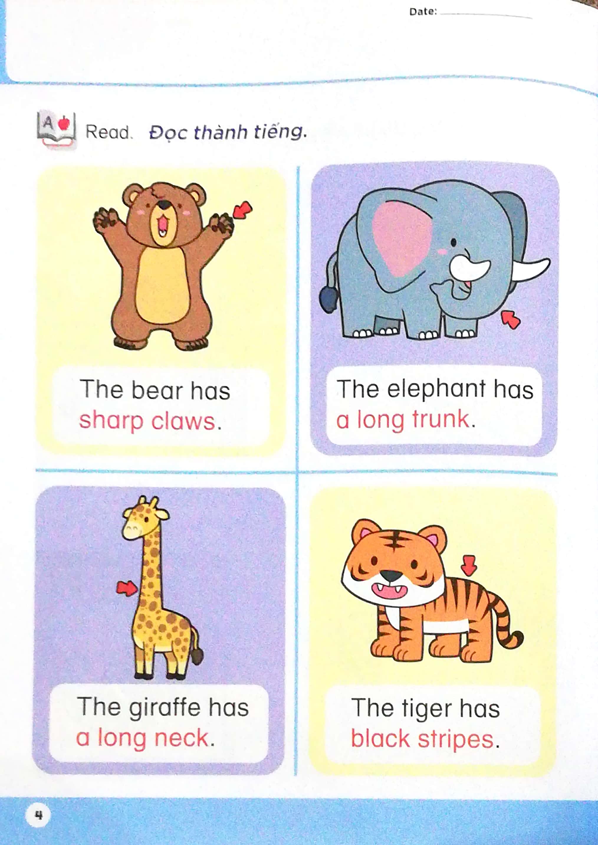 bộ học tiếng anh siêu thú vị - sách học 6