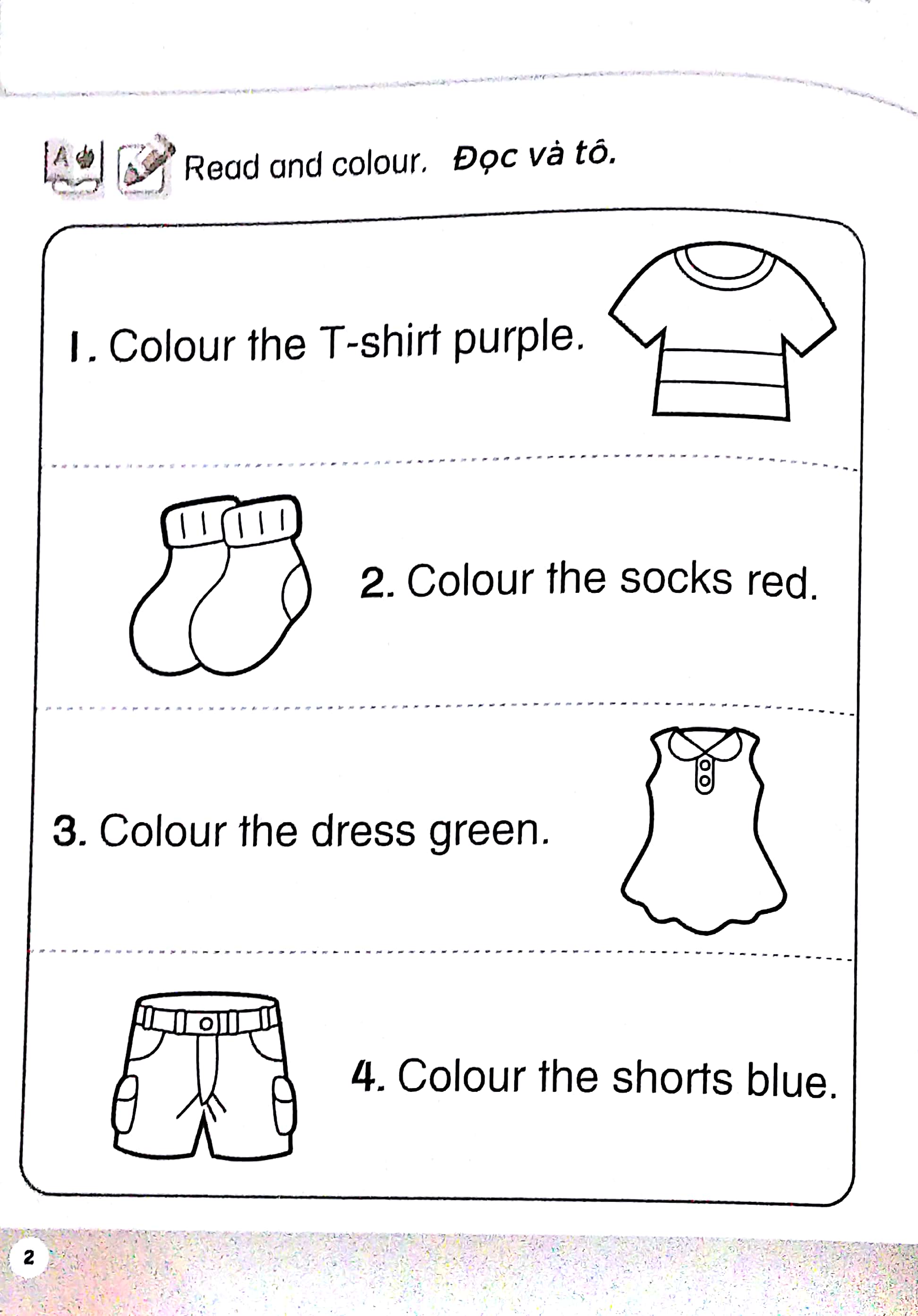 bộ học tiếng anh siêu thú vị - sách luyện tập 4