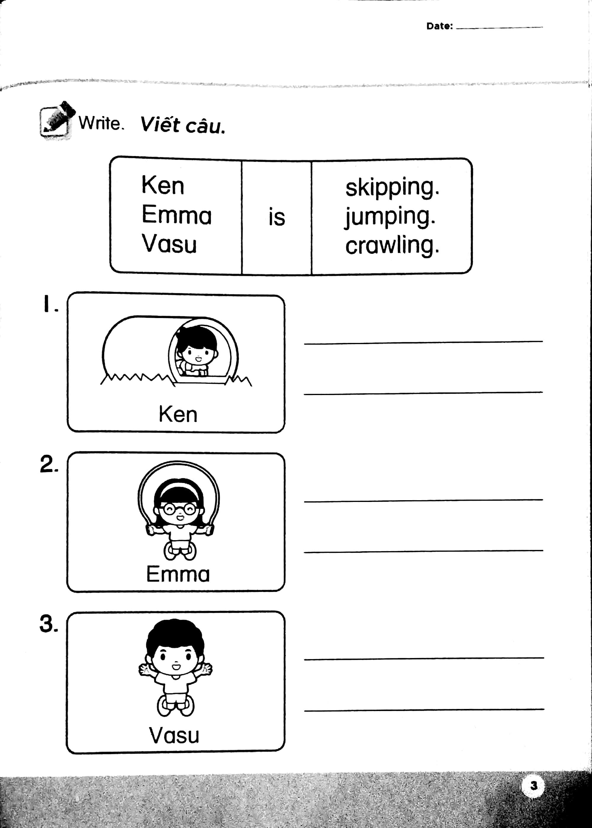 bộ học tiếng anh siêu thú vị - sách luyện tập 5