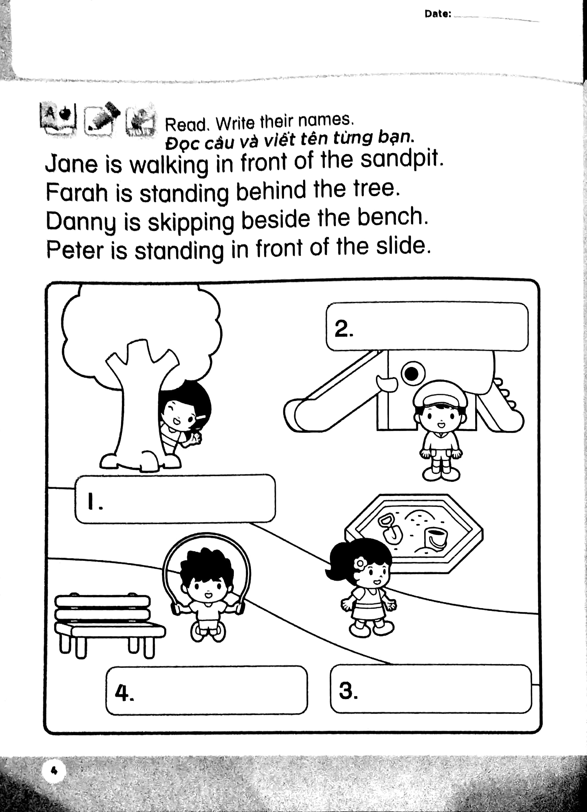 bộ học tiếng anh siêu thú vị - sách luyện tập 5