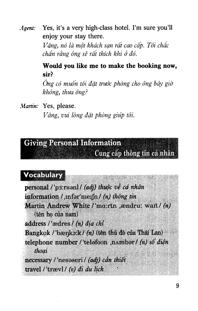 bộ học tiếng anh theo đĩa hình - đi du lịch nước ngoài (kèm 1 vcd)