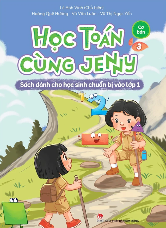 bộ học toán cùng jenny - sách dành cho học sinh chuẩn bị vào lớp 1 - bộ cơ bản - tập 3