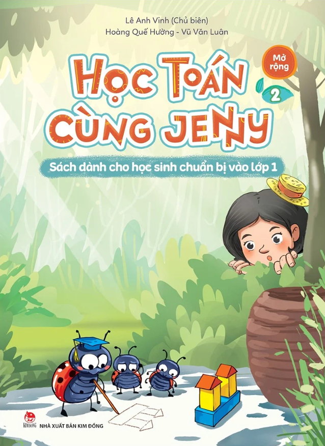 bộ học toán cùng jenny - sách dành cho học sinh chuẩn bị vào lớp 1 - bộ mở rộng - tập 2