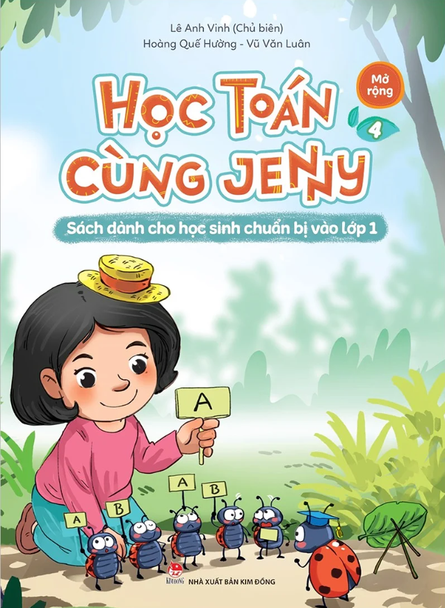 bộ học toán cùng jenny - sách dành cho học sinh chuẩn bị vào lớp 1 - bộ mở rộng - tập 4
