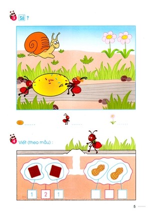 bộ học toán cùng kiến càng 1