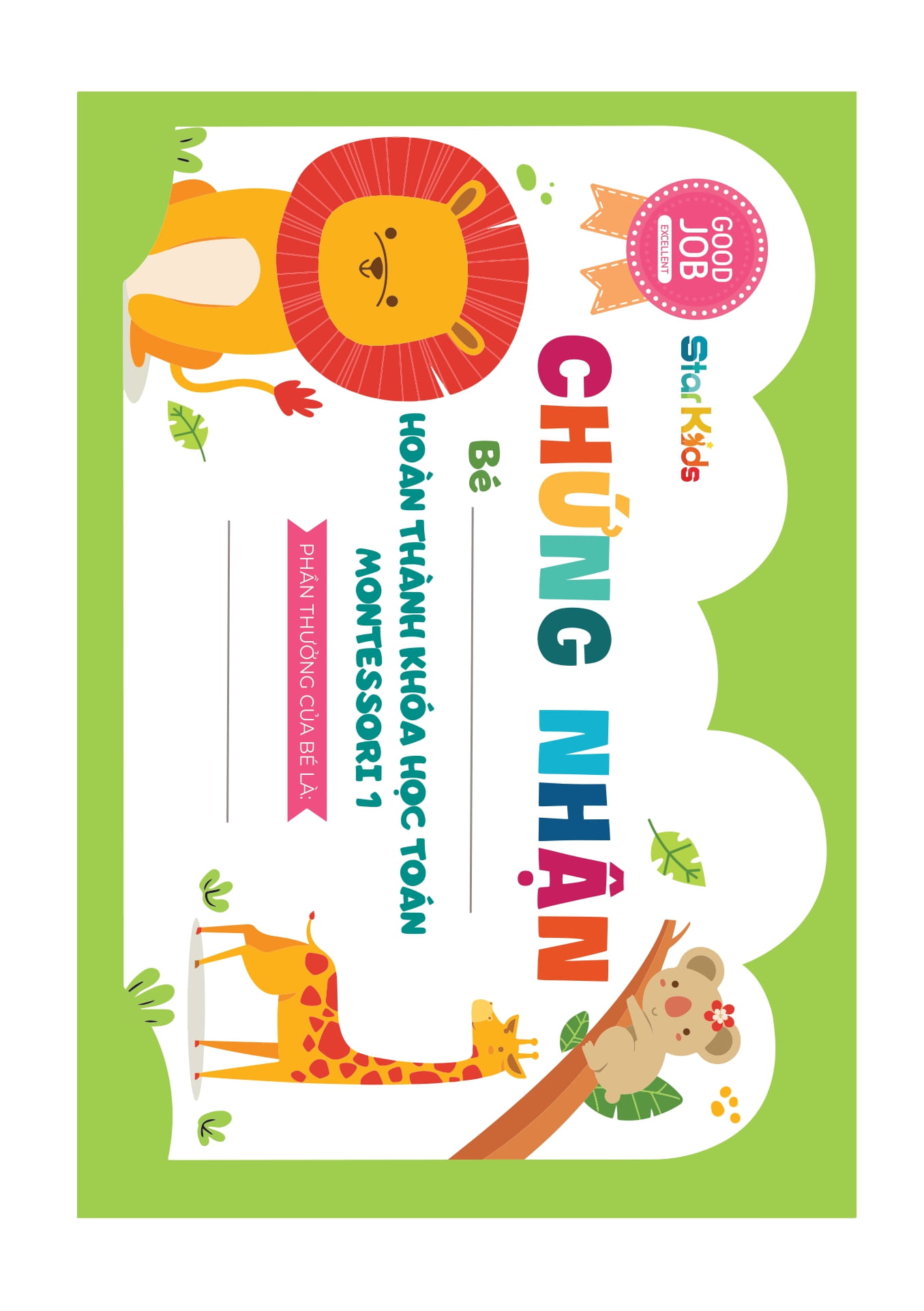 Bo
						
										
										Hoc Toan Montessori - Tap 1