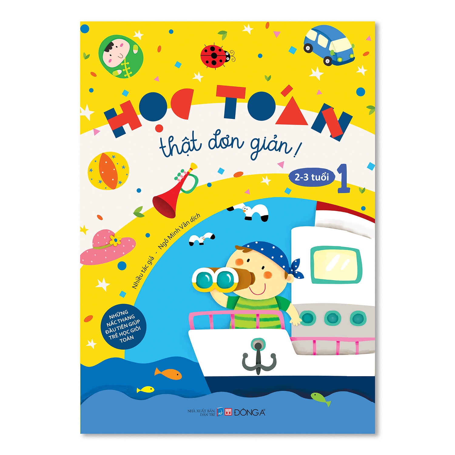 bộ học toán thật đơn giản: 2-3 tuổi - tập 1