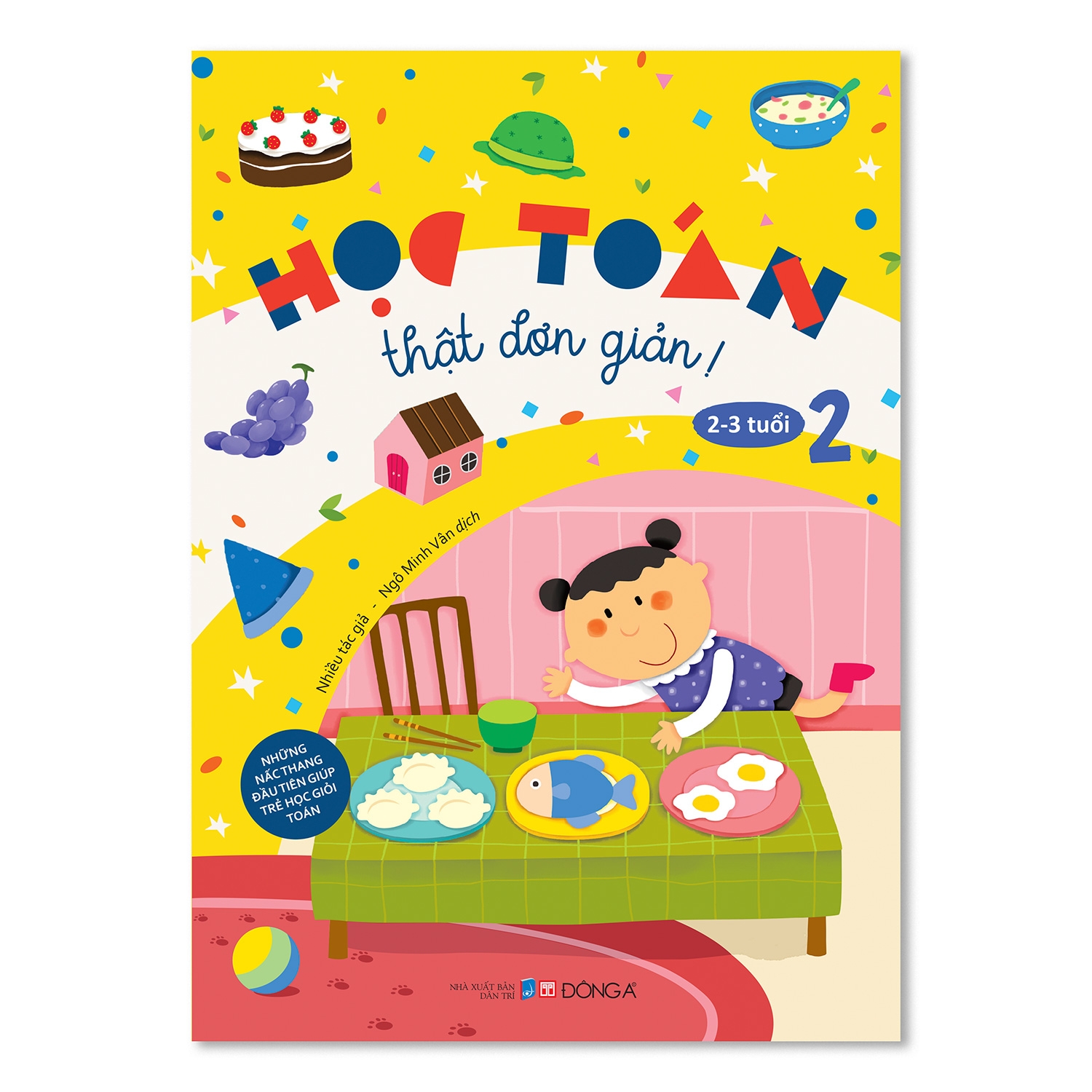 bộ học toán thật đơn giản: 2-3 tuổi - tập 2