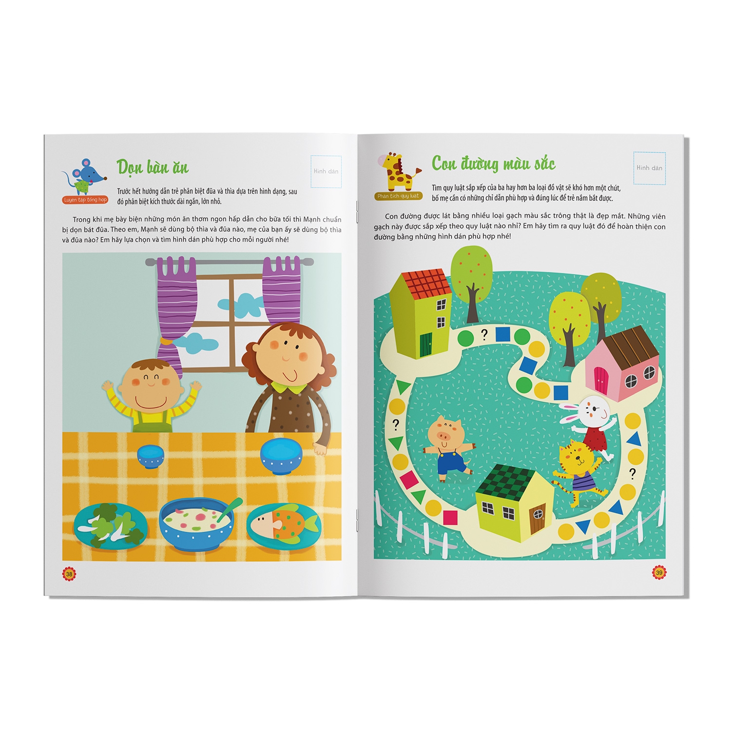 bộ học toán thật đơn giản: 2-3 tuổi - tập 2