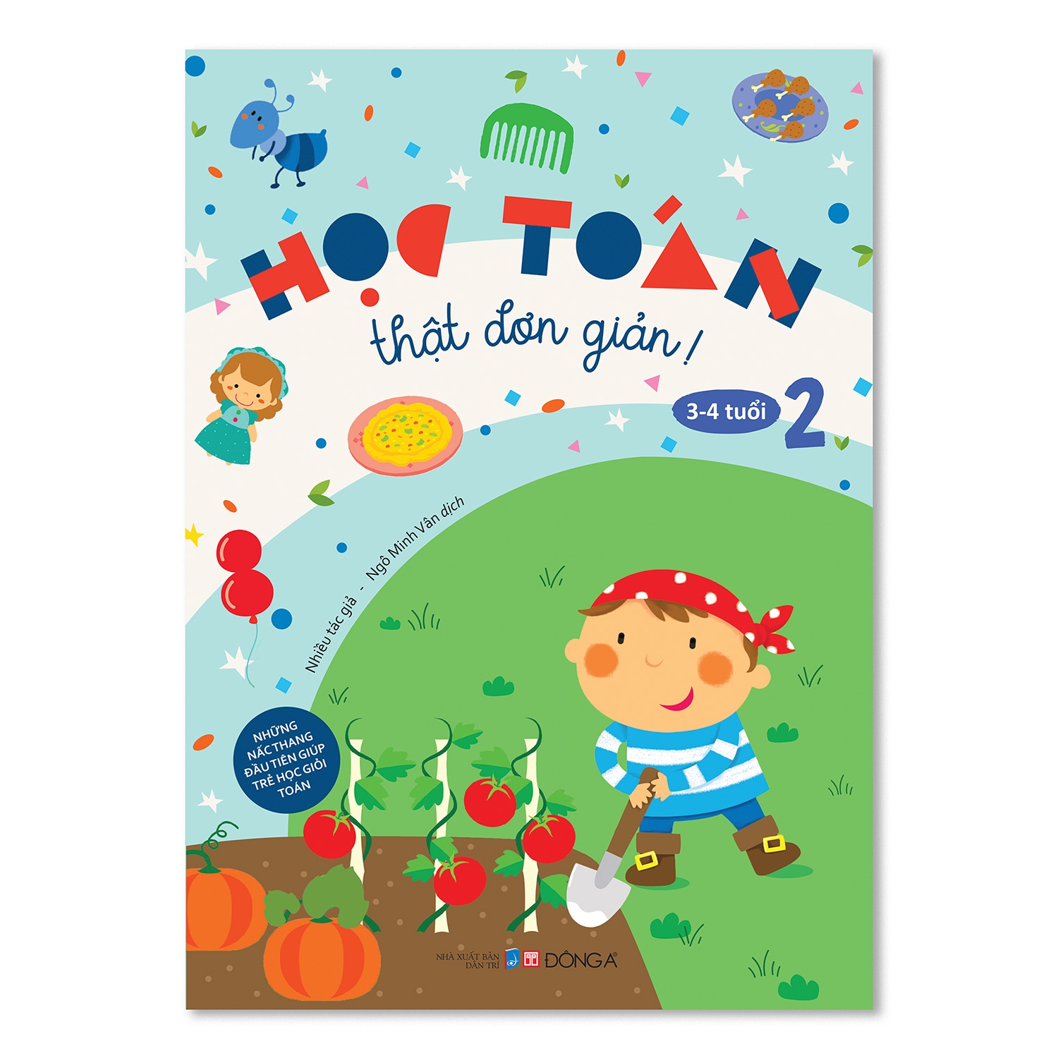 bộ học toán thật đơn giản: 3-4 tuổi - tập 2