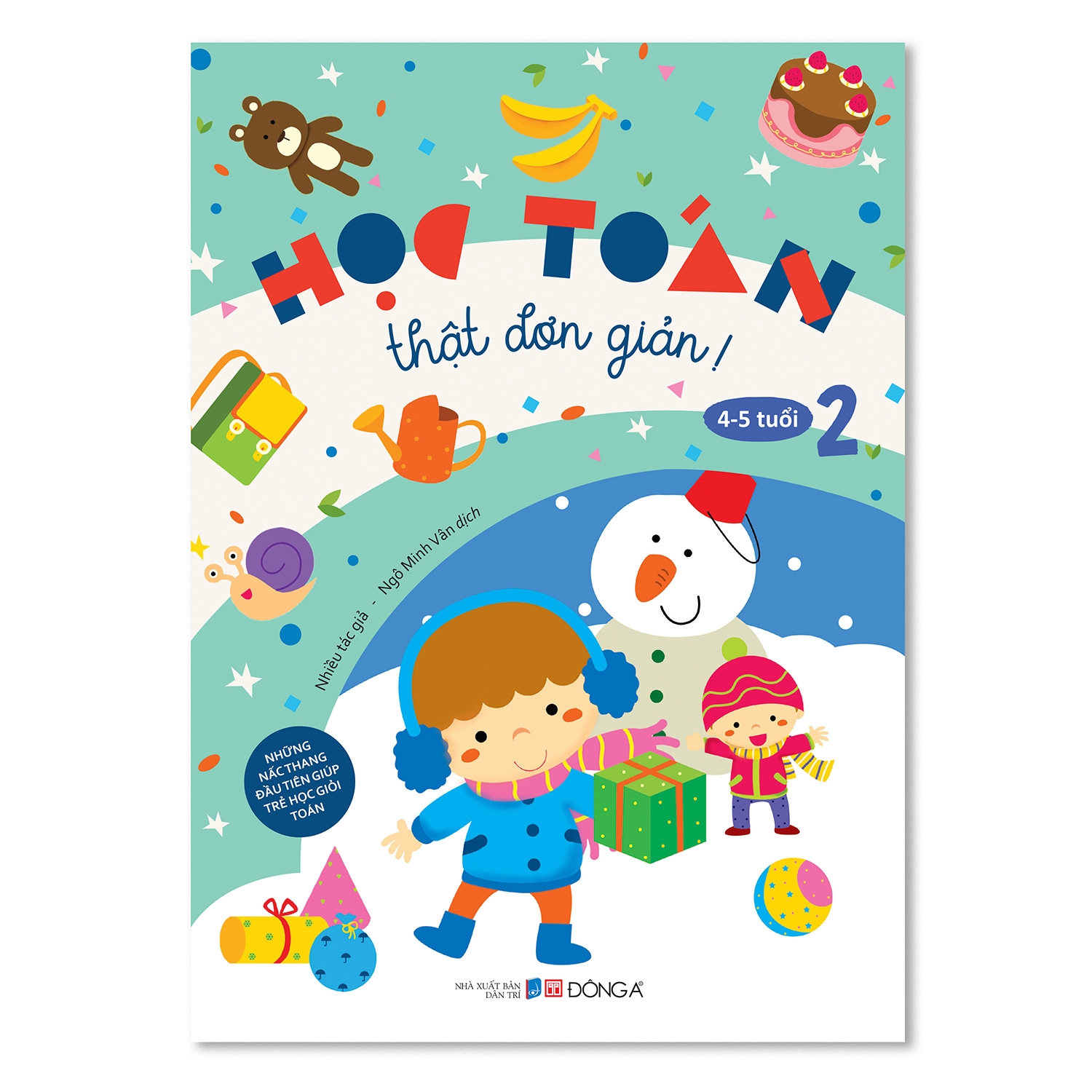 bộ học toán thật đơn giản: 4-5 tuổi - tập 2