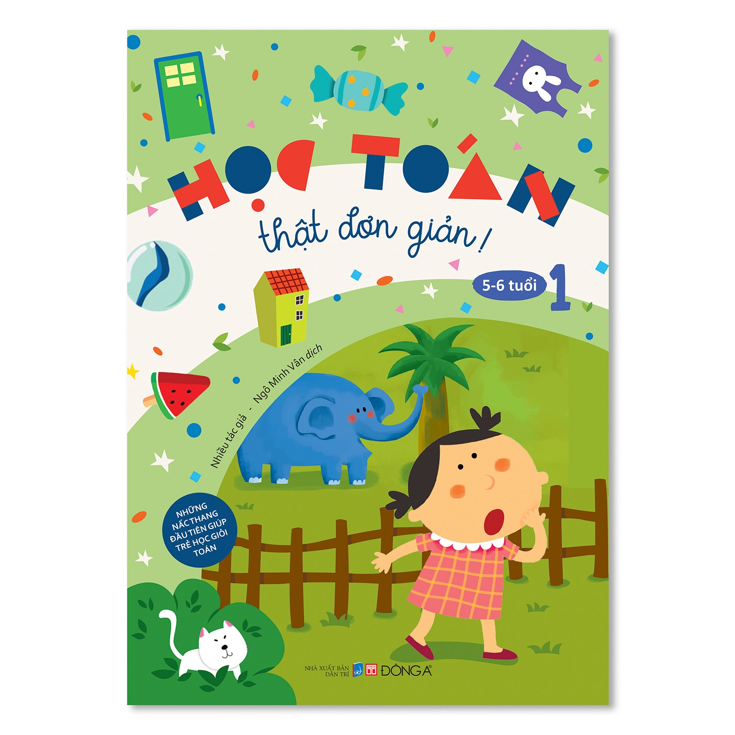 bộ học toán thật đơn giản: 5-6 tuổi - tập 1