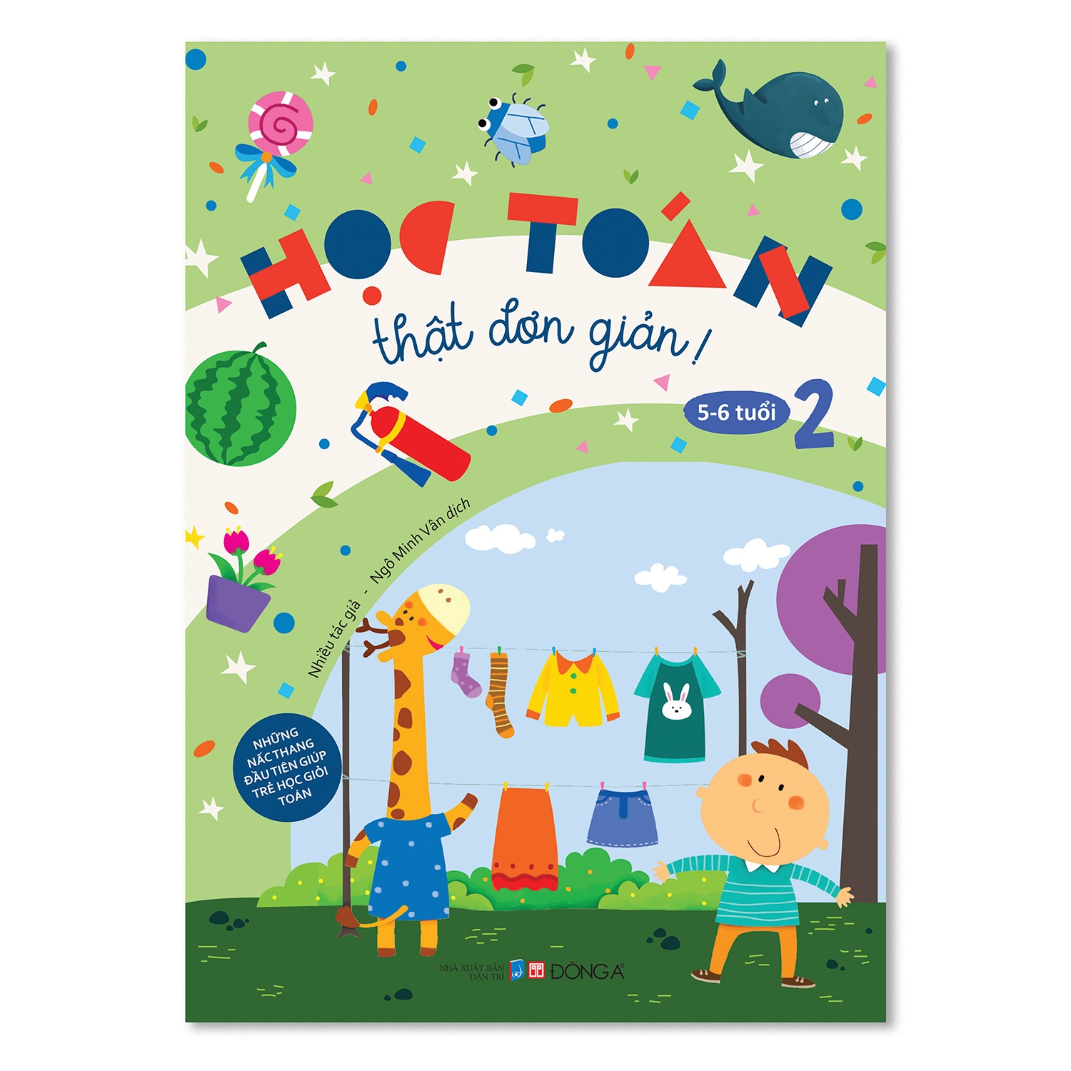 bộ học toán thật đơn giản: 5-6 tuổi - tập 2