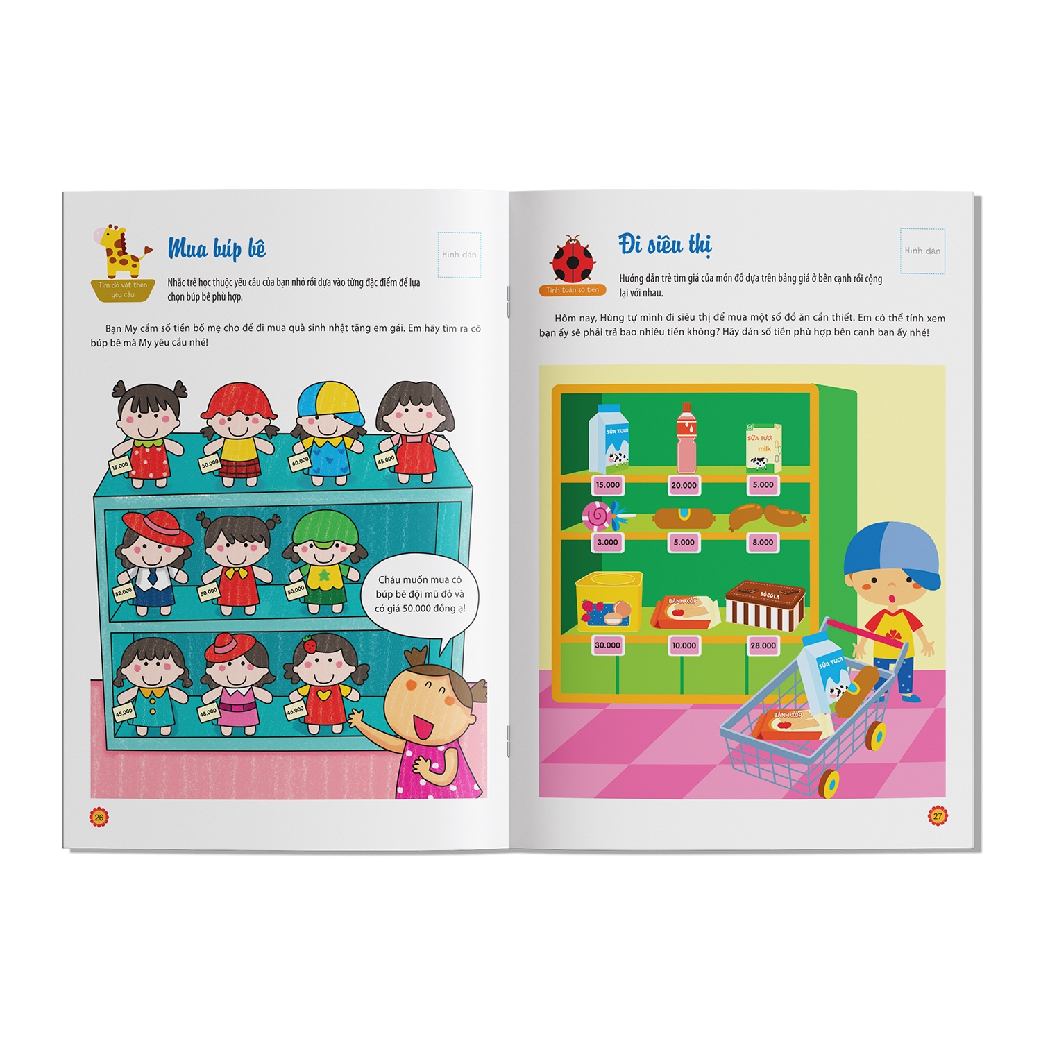 bộ học toán thật đơn giản: 5-6 tuổi - tập 2