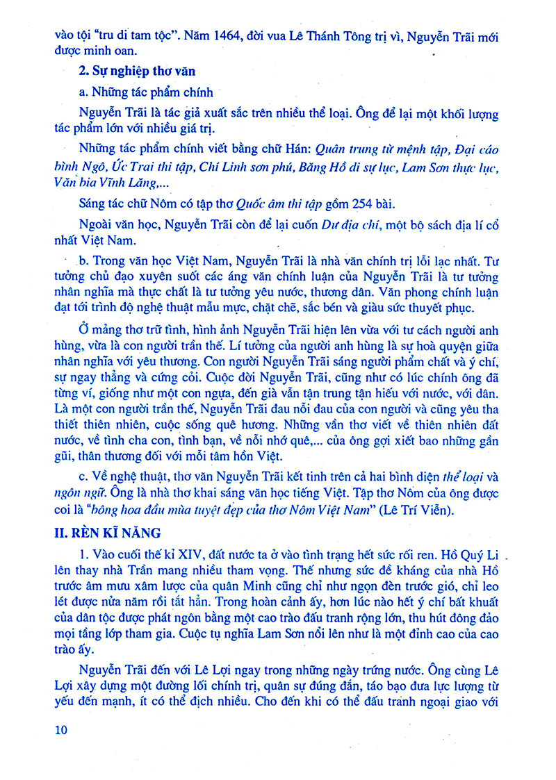 bộ học tốt ngữ văn 10 - tập 2