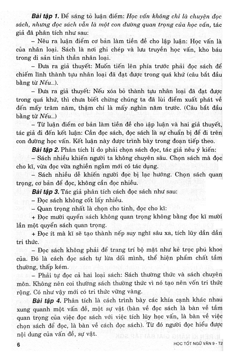 bộ học tốt ngữ văn 9 - tập 2