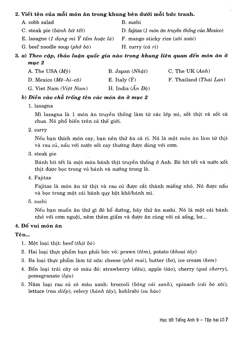 bộ học tốt tiếng anh 9 - tập 2 (pearson)