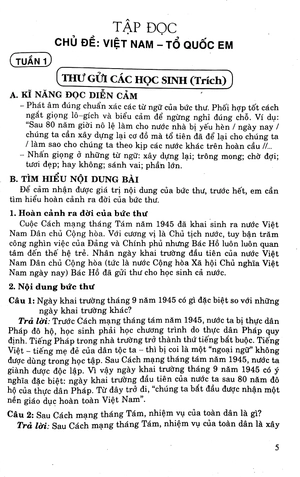 bộ học tốt tiếng việt 5 - tập 1 (tái bản có chỉnh lí lần thứ 9 theo chương trình giảm tải)