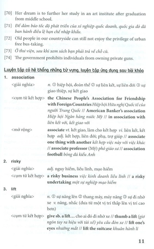 bộ học từ vựng tiếng anh theo chủ đề - tập 1