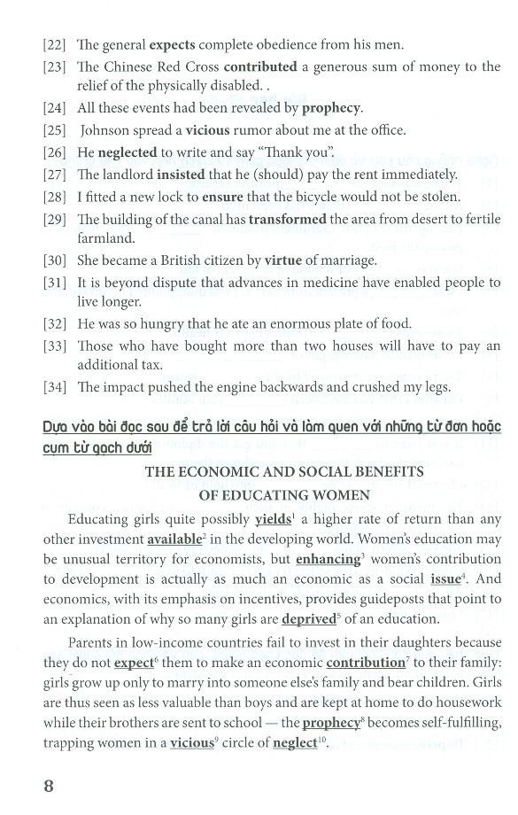 bộ học từ vựng tiếng anh theo chủ đề - tập 2