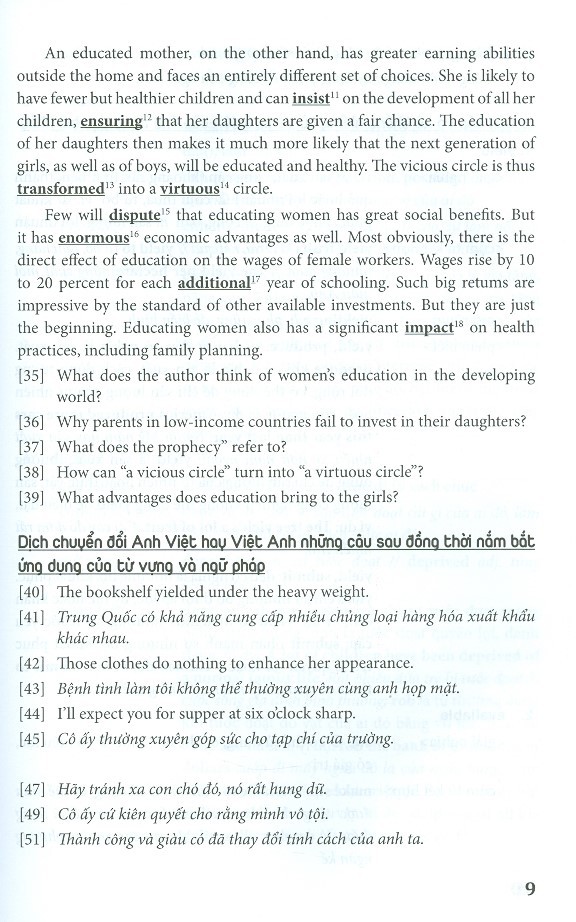 bộ học từ vựng tiếng anh theo chủ đề - tập 2