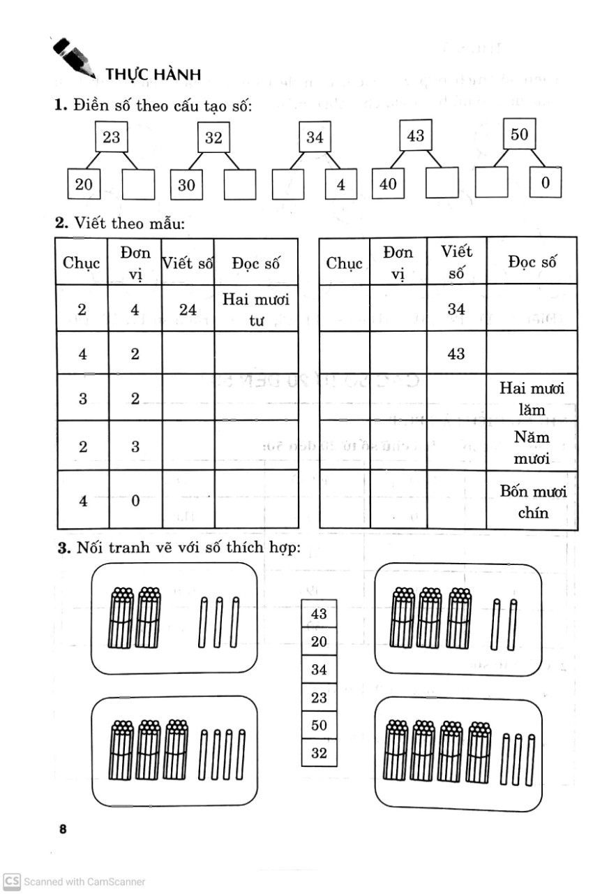 bộ học và hành toán 1 - tập 2