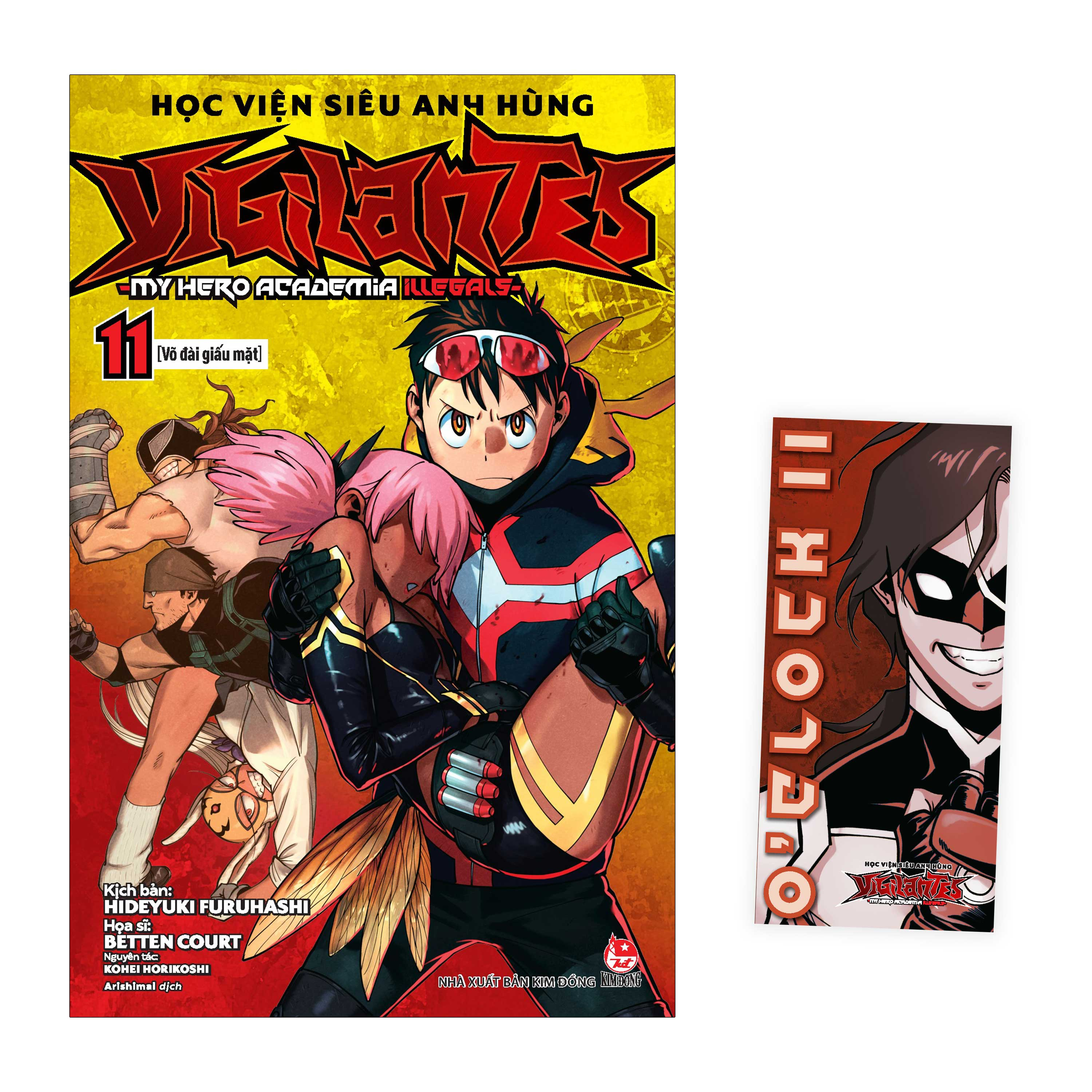 Bo
						
										
										Hoc Vien Sieu Anh Hung Vigilantes - My Hero Academia Illegals - Tap 11 - Vo Dai Giau Mat - Tang Kem Bookmark